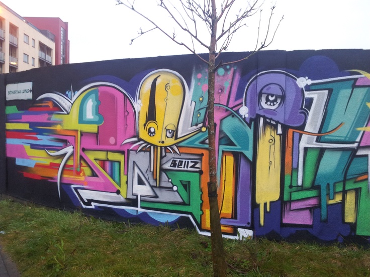 Detail Graffiti Wallpaper Ireland Nomer 41