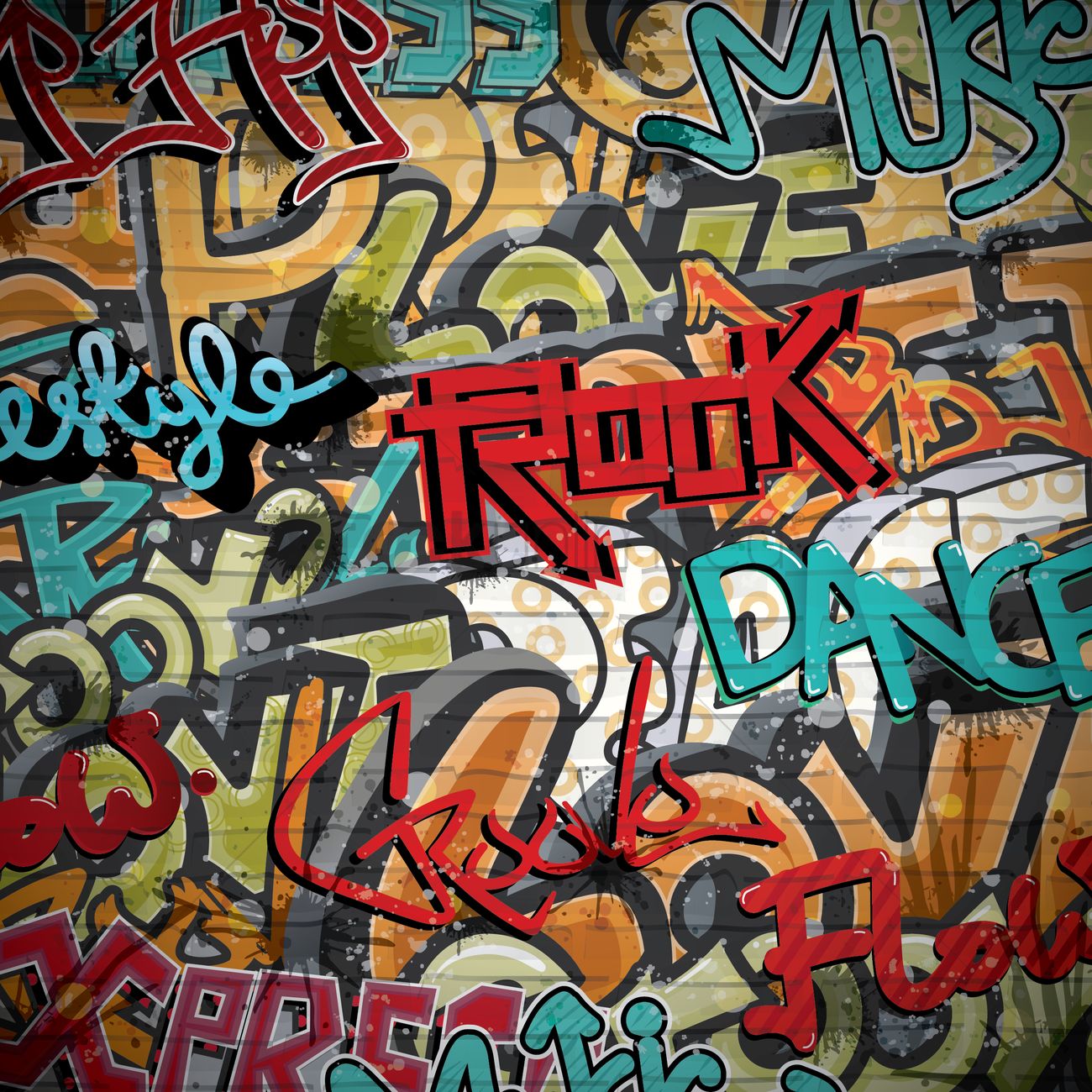 Detail Graffiti Wallpaper Vector Nomer 35