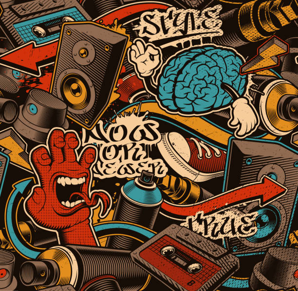 Detail Graffiti Wallpaper Vector Nomer 38