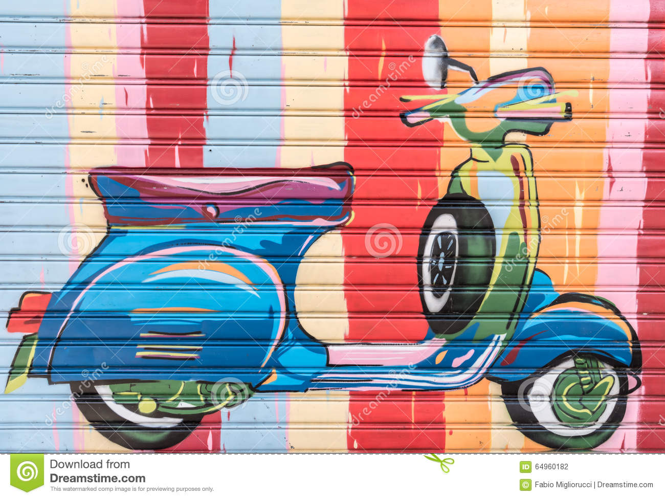 Detail Graffiti Wallpaper Vespa Nomer 12