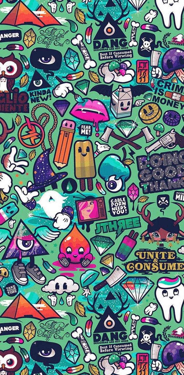 Detail Graffiti Wallpaper Zedge Nomer 15