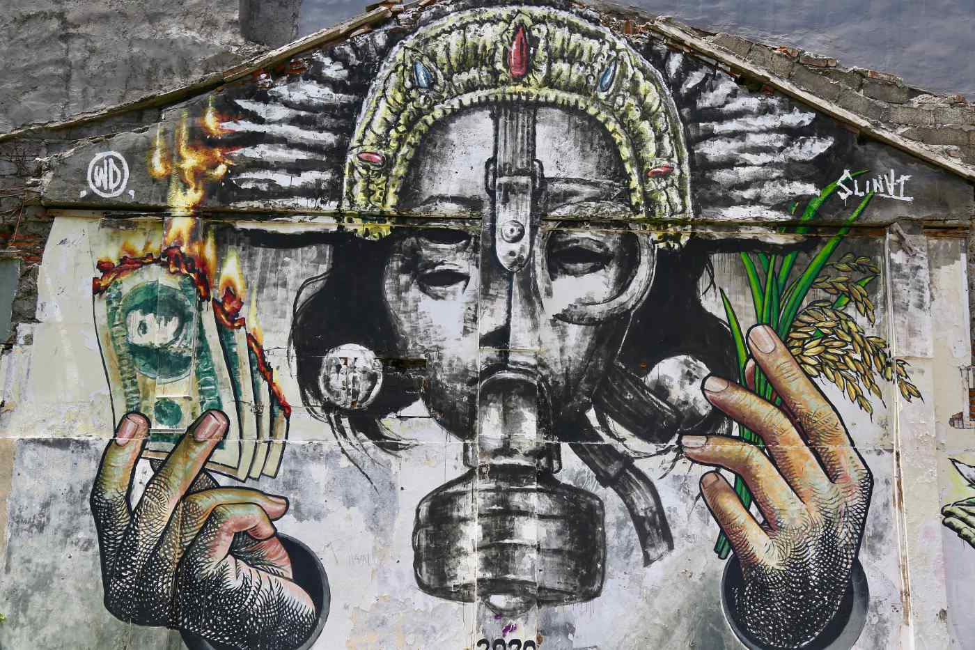 Detail Graffiti Walls In Jakarta Nomer 18
