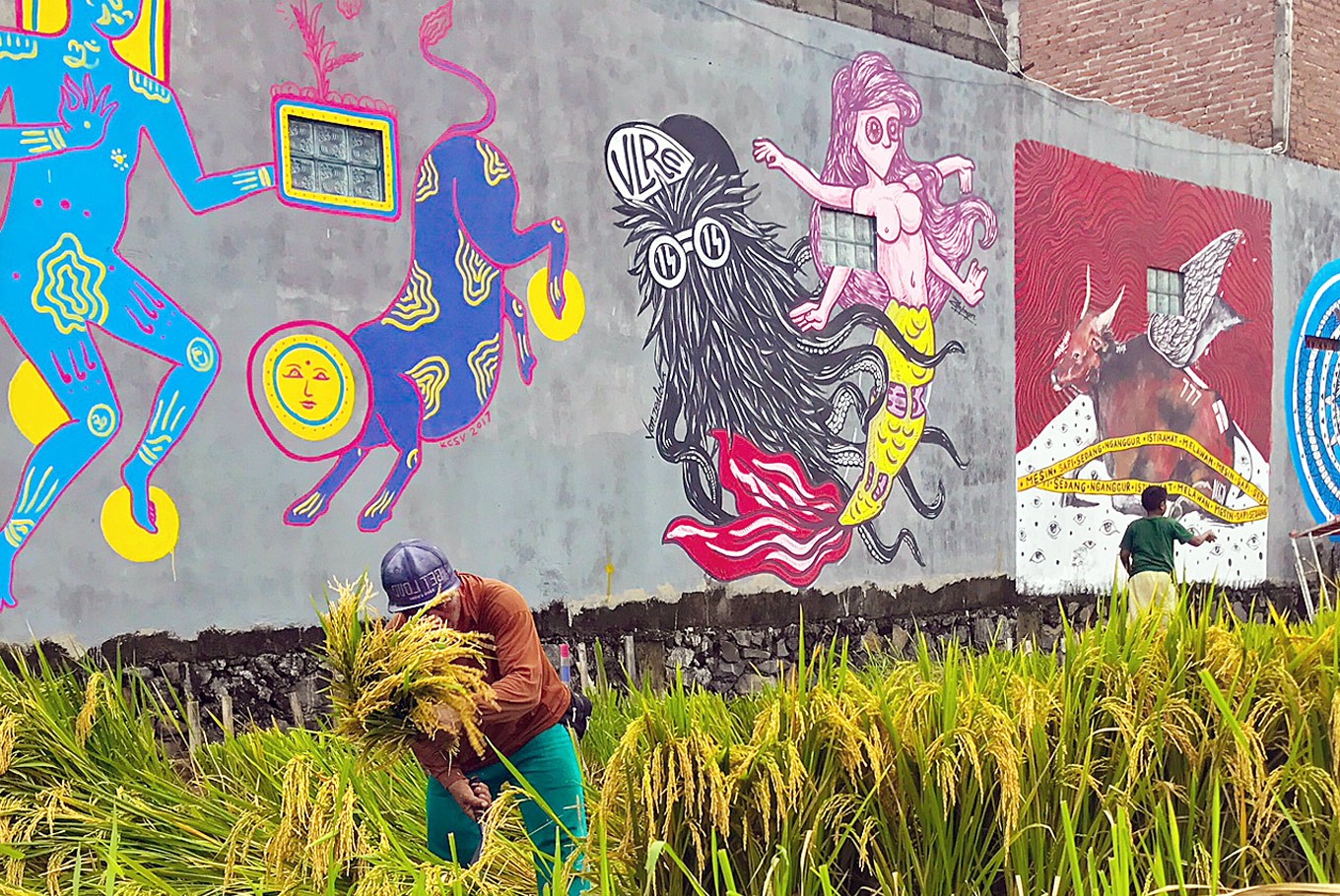 Detail Graffiti Walls In Jakarta Nomer 30