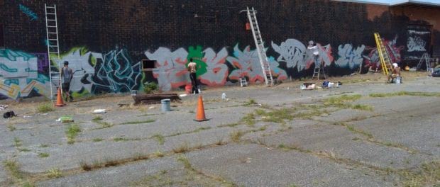 Detail Graffiti Warehouse Baltimore Nomer 42