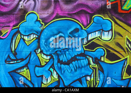 Detail Graffiti Warna Biru Nomer 17