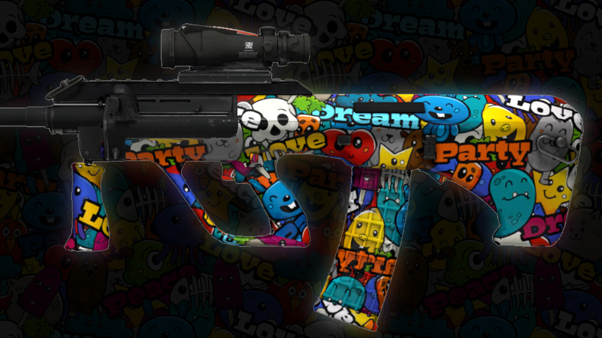 Detail Graffiti Weapon Pb Nomer 21