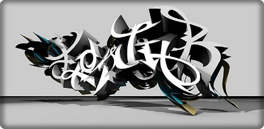 Detail Graffiti Wildstyle 3d Nomer 15