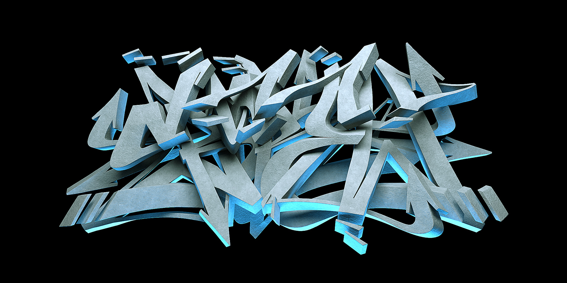 Detail Graffiti Wildstyle 3d Nomer 23