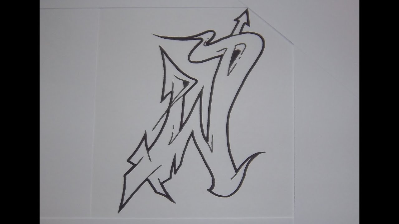 Detail Graffiti Wildstyle A Nomer 19