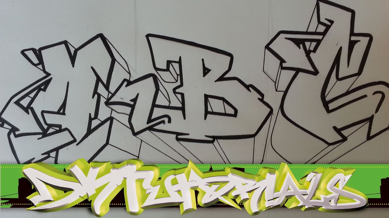 Detail Graffiti Wildstyle A Nomer 4