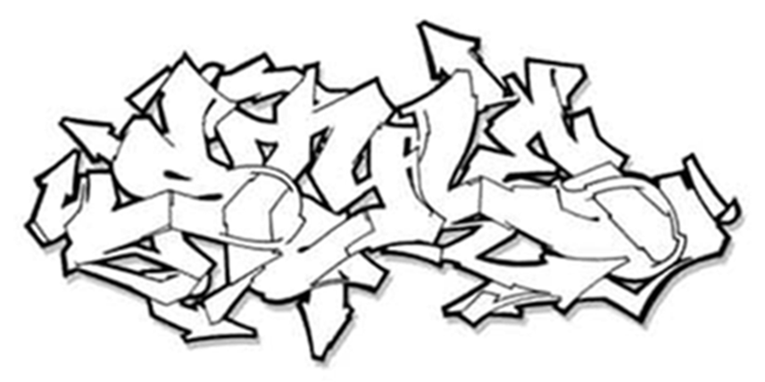 Detail Graffiti Wildstyle Creator Nomer 33