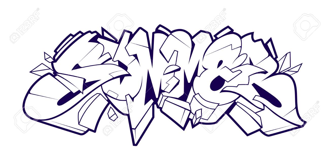 Detail Graffiti Wildstyle S Nomer 13