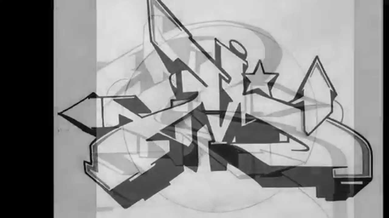 Detail Graffiti Wildstyle Sketches A Z Nomer 19