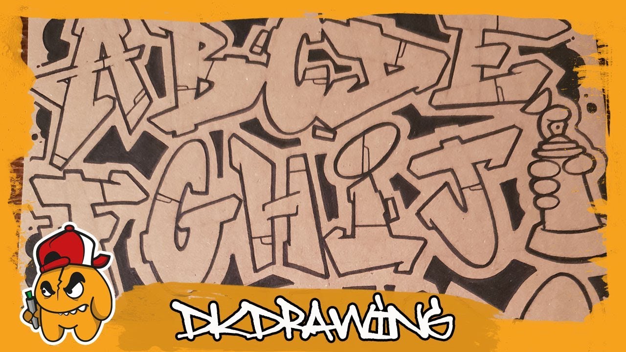 Detail Graffiti Wildstyle Sketches A Z Nomer 27