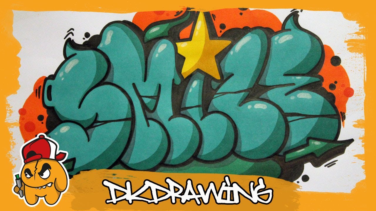 Detail Graffiti Wildstyle Sketches A Z Nomer 32