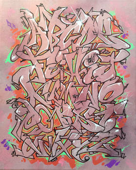 Detail Graffiti Wildstyle Sketches A Z Nomer 39