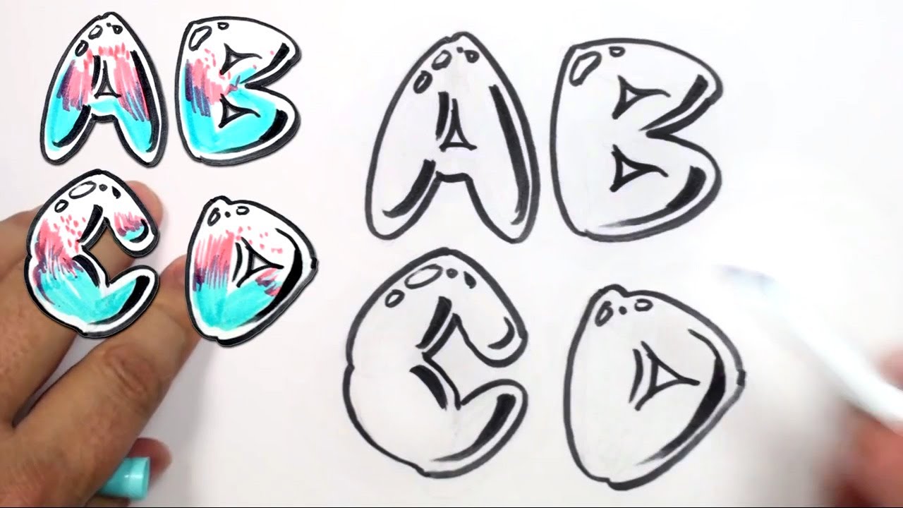 Detail Graffiti Wildstyle Sketches A Z Nomer 43