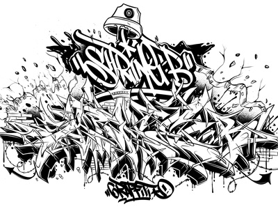Detail Graffiti Wildsyle Nomer 47