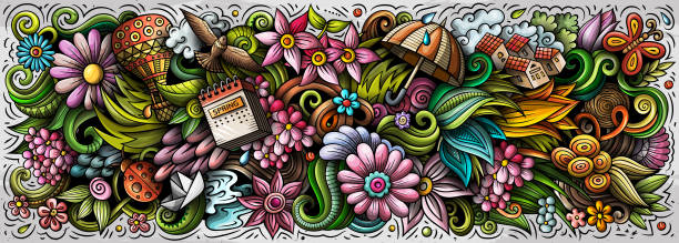 Detail Graffiti With Flower Nomer 45