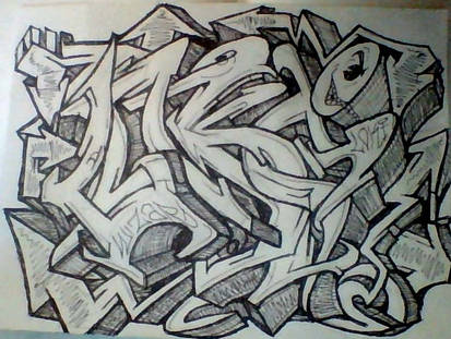 Detail Graffiti Wizard 3d Nomer 33