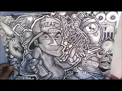 Detail Graffiti Wizard Dodle Nomer 5