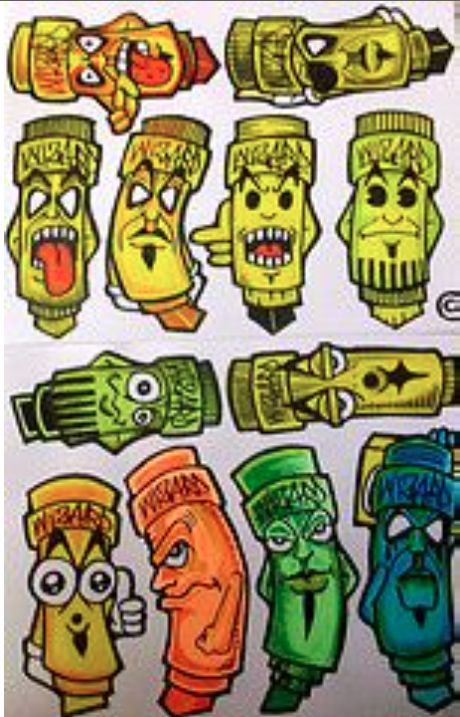 Detail Graffiti Wizard Dodle Nomer 8