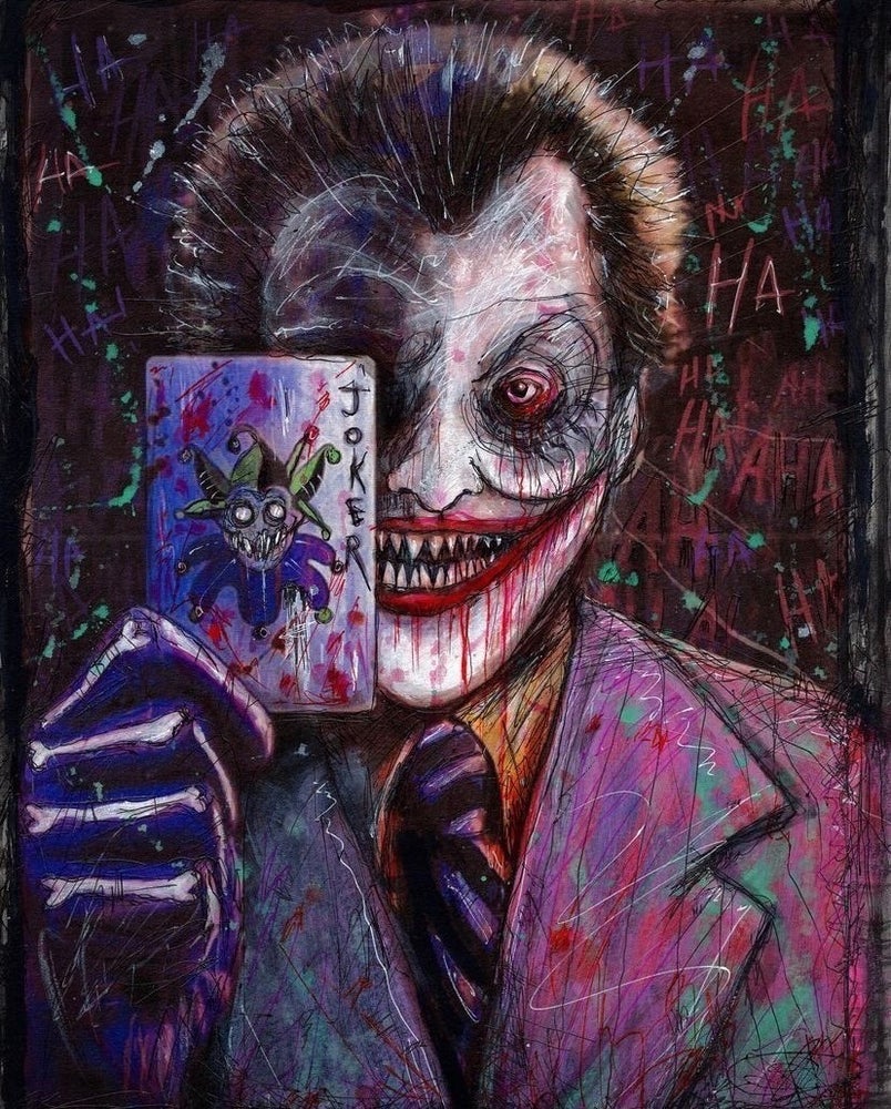 Detail Graffiti Wizard Joker Nomer 33
