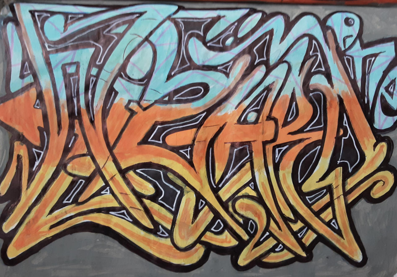 Detail Graffiti Wizard Keren Nomer 44