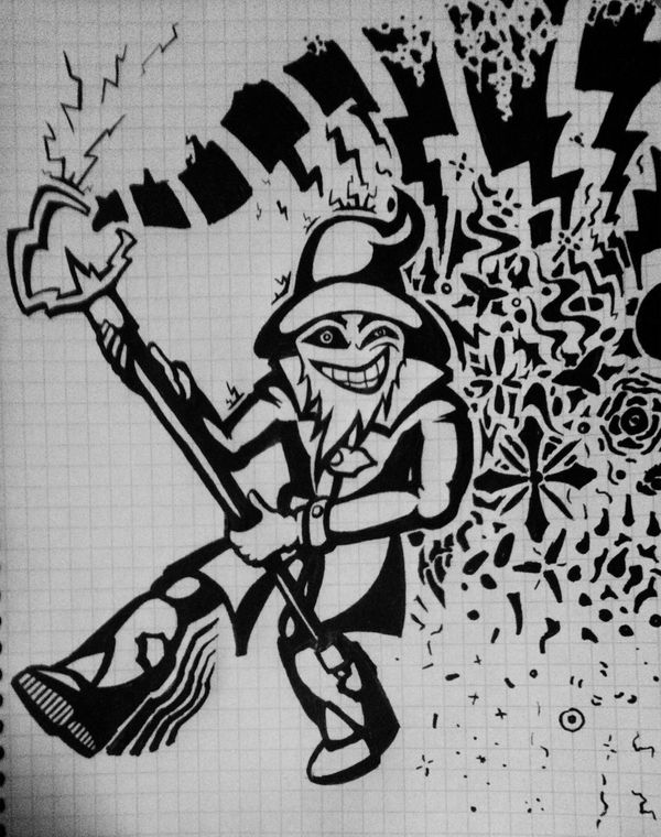 Detail Graffiti Wizard Mudah Nomer 43