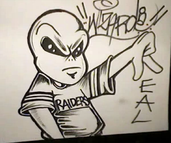 Detail Graffiti Wizard Simple Nomer 2