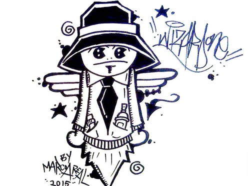 Detail Graffiti Wizard Simple Nomer 21