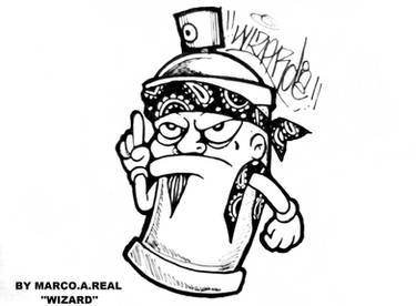 Detail Graffiti Wizard Simple Nomer 28