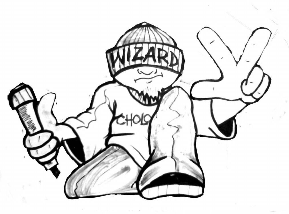 Detail Graffiti Wizard Simple Nomer 47
