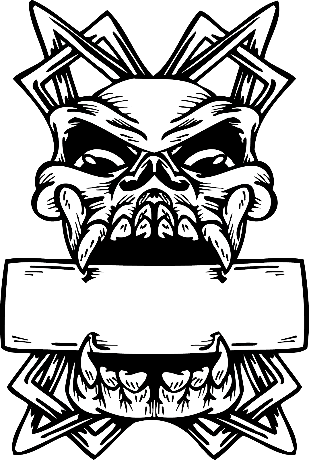 Detail Graffiti Wizard Skull Nomer 12