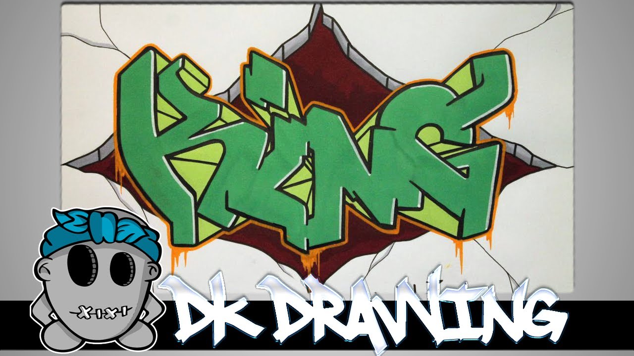 Detail Graffiti Word King Nomer 11