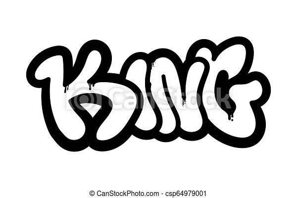 Detail Graffiti Word King Nomer 4