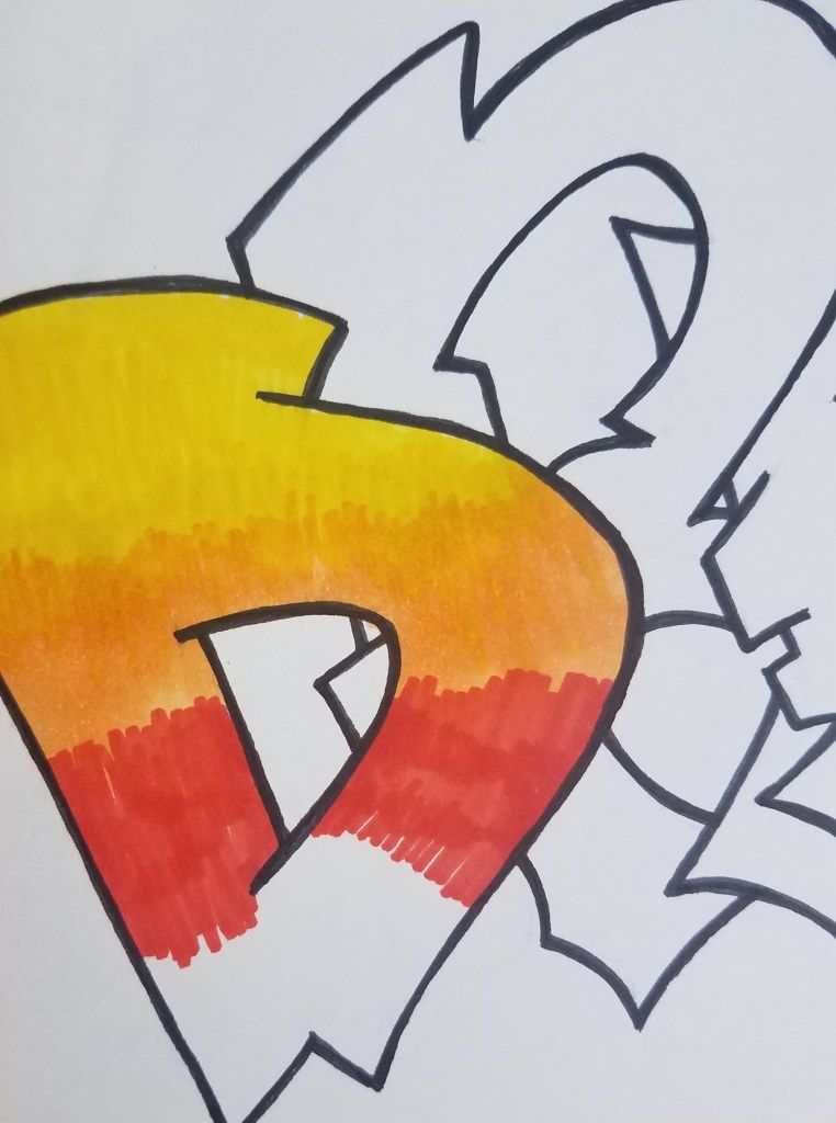 Detail Graffiti Word Teach Nomer 23