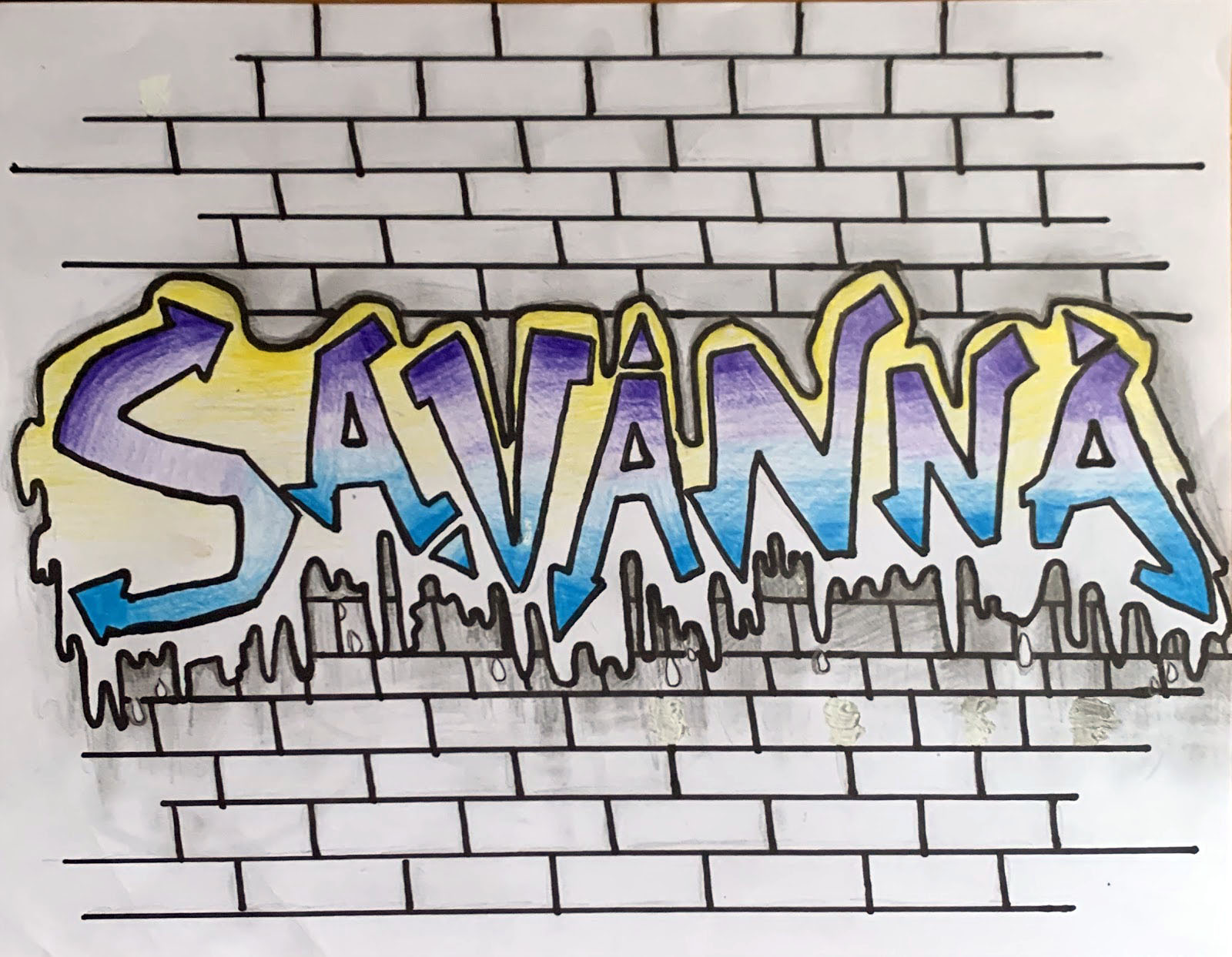 Detail Graffiti Word Teach Nomer 43