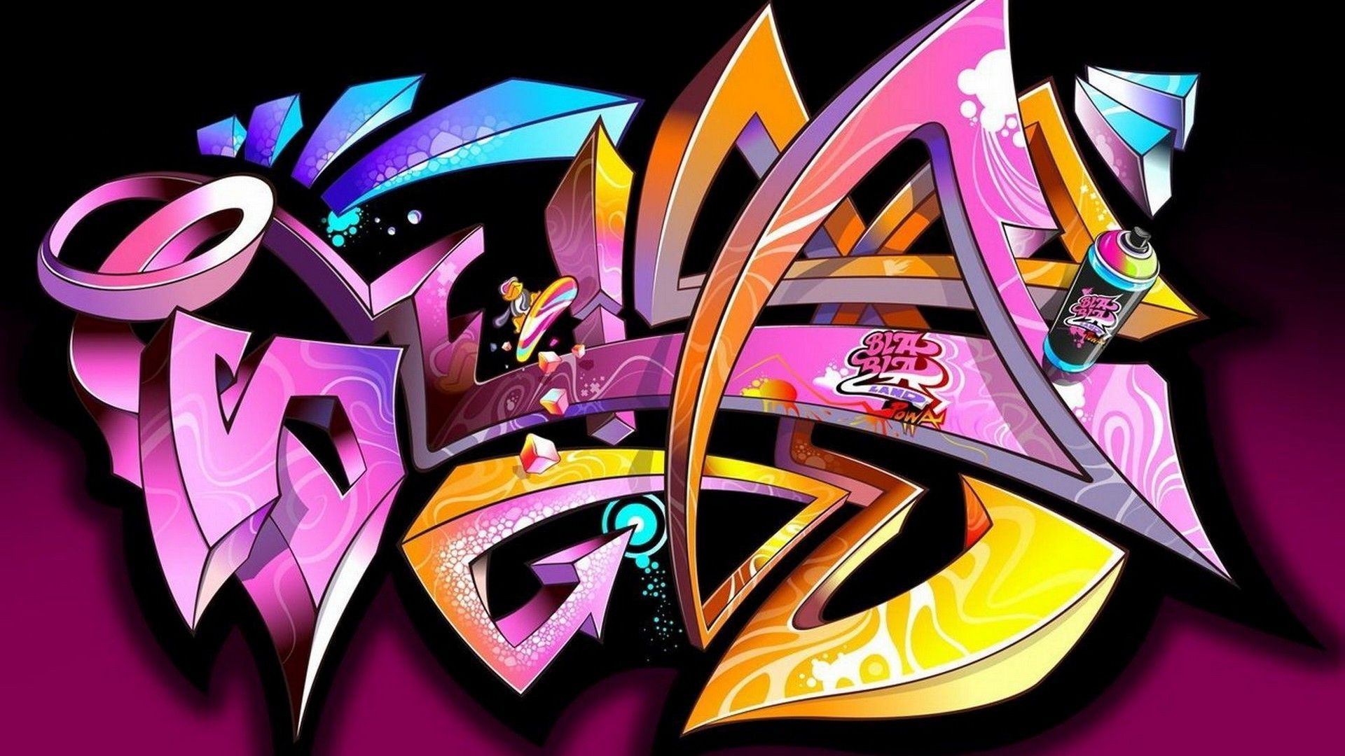 Detail Graffiti Words Hd Nomer 5