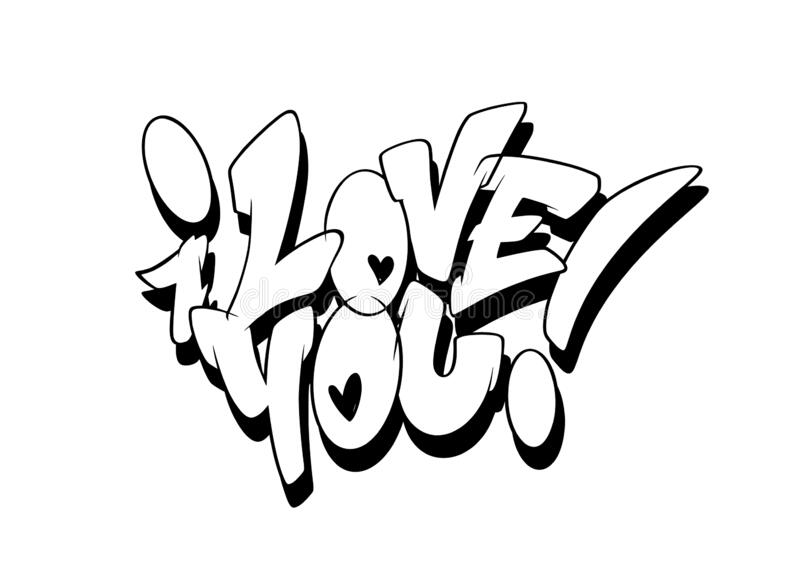 Detail Graffiti Words I Love You Nomer 40