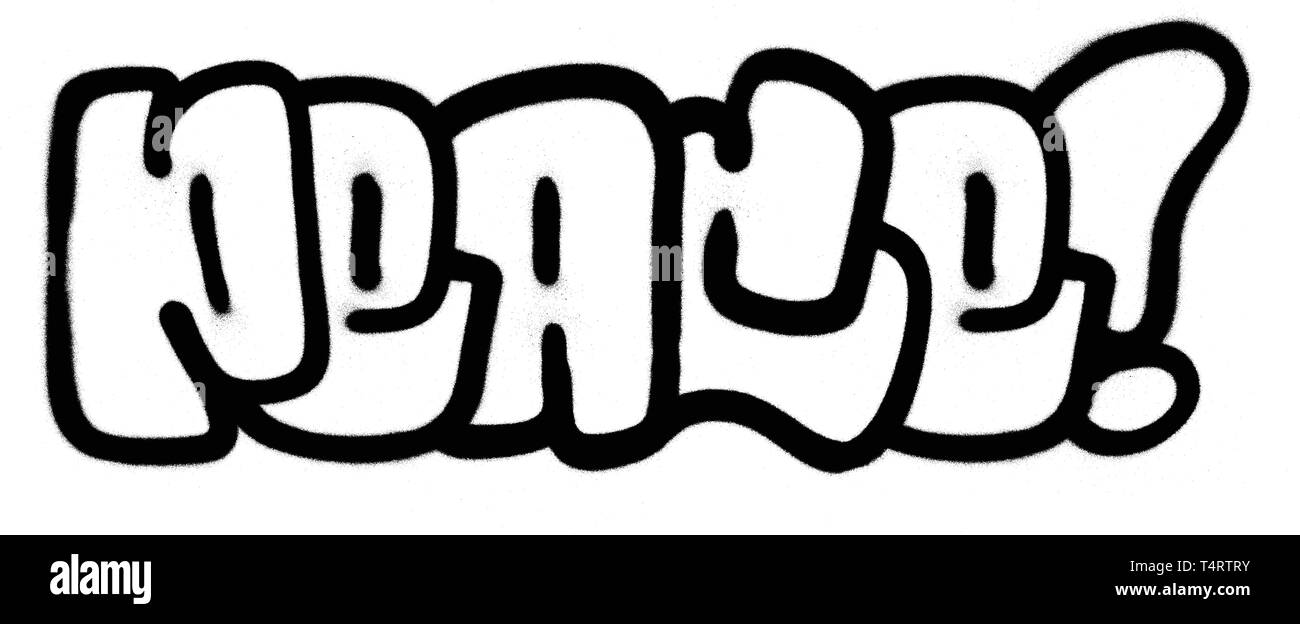 Detail Graffiti Words Peace Nomer 19