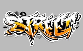 Detail Graffiti Words Vector Nomer 11