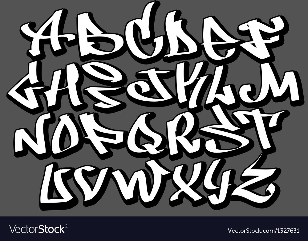Detail Graffiti Words Vector Nomer 16