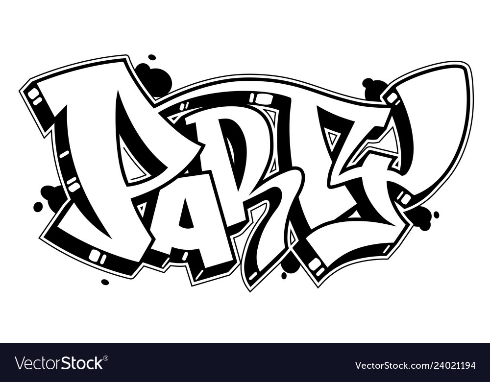 Detail Graffiti Words Vector Nomer 23