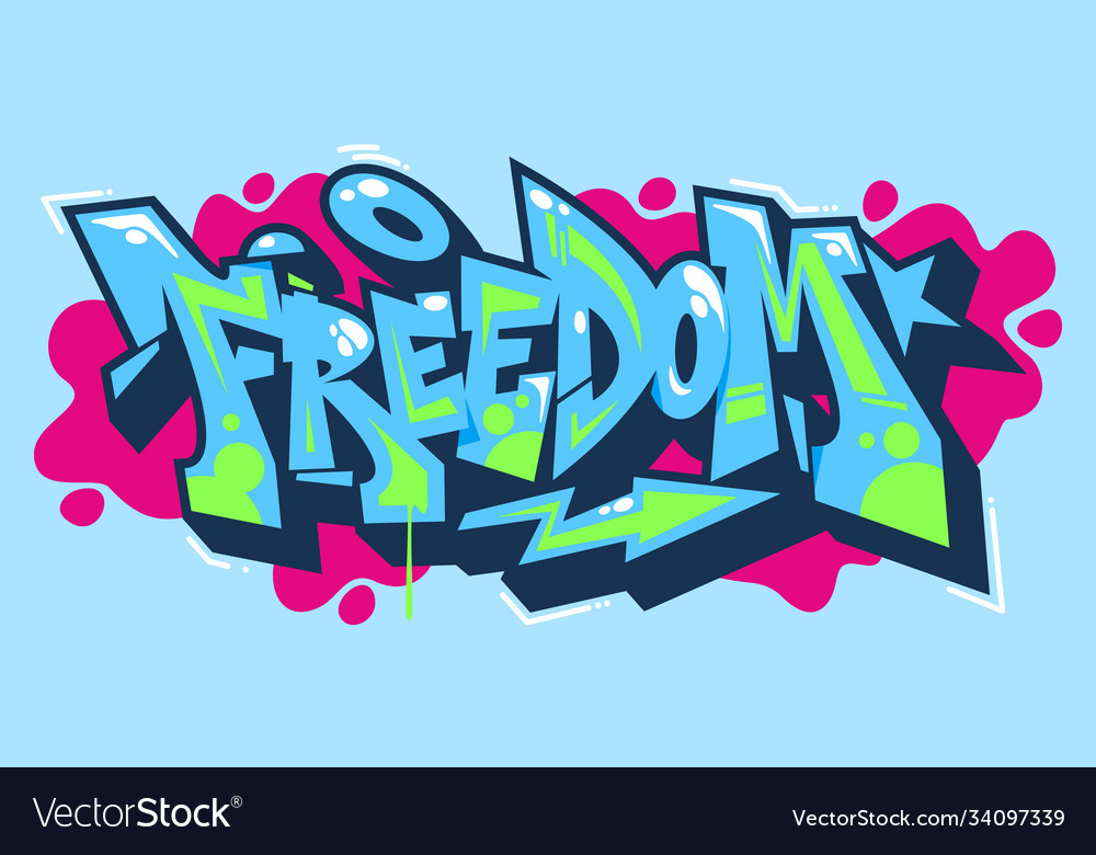 Detail Graffiti Words Vector Nomer 25