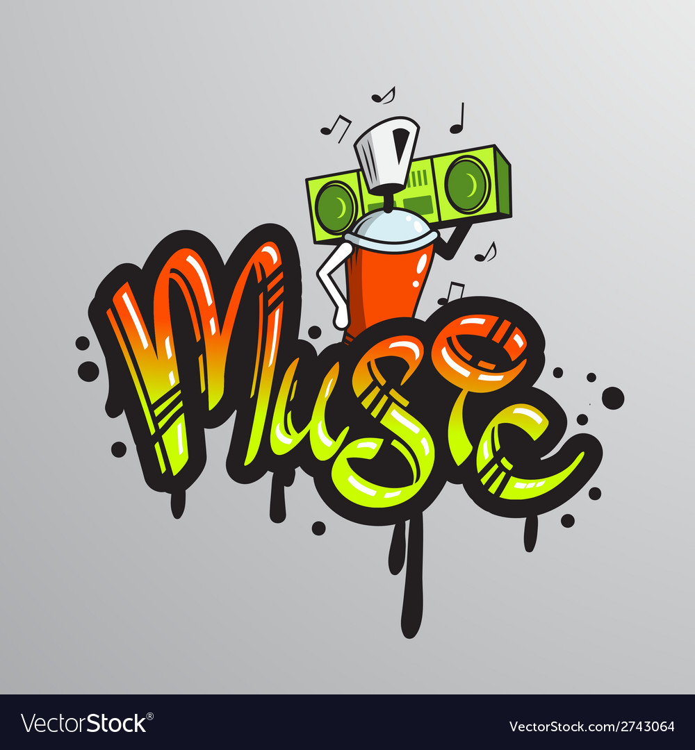 Detail Graffiti Words Vector Nomer 37