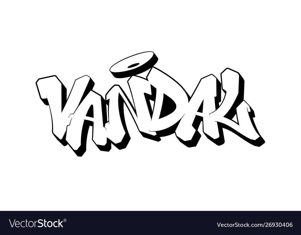 Detail Graffiti Words Vector Nomer 55
