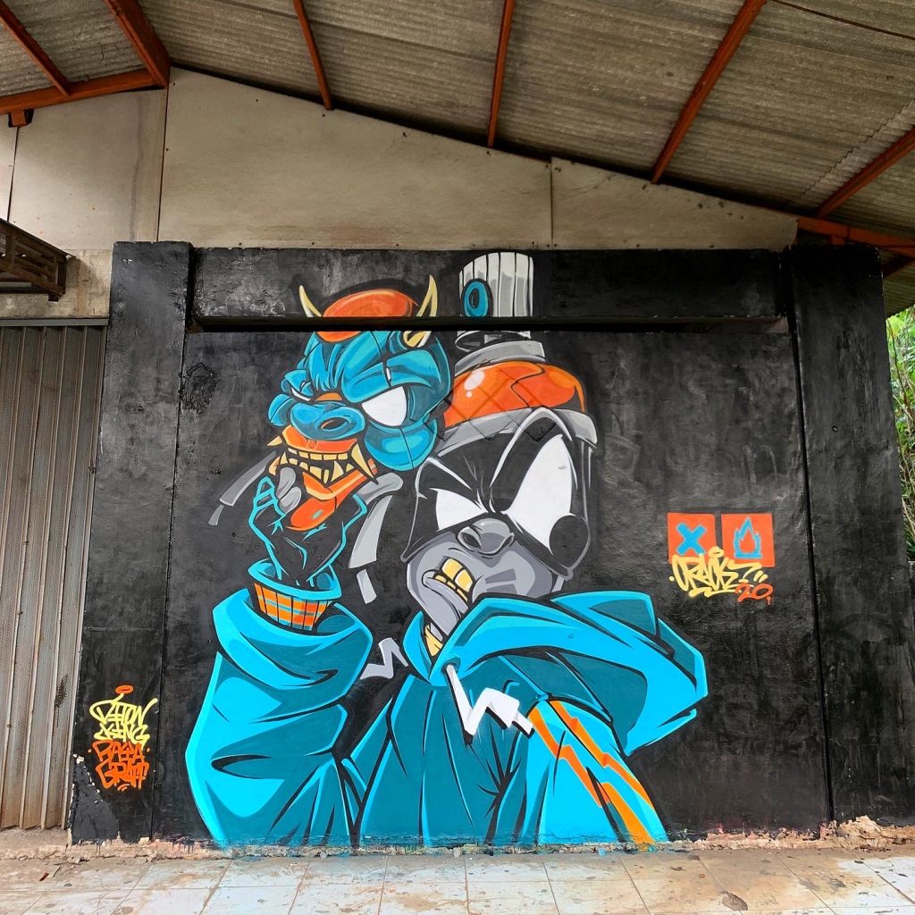 Detail Graffiti Writer Artist Nomer 11