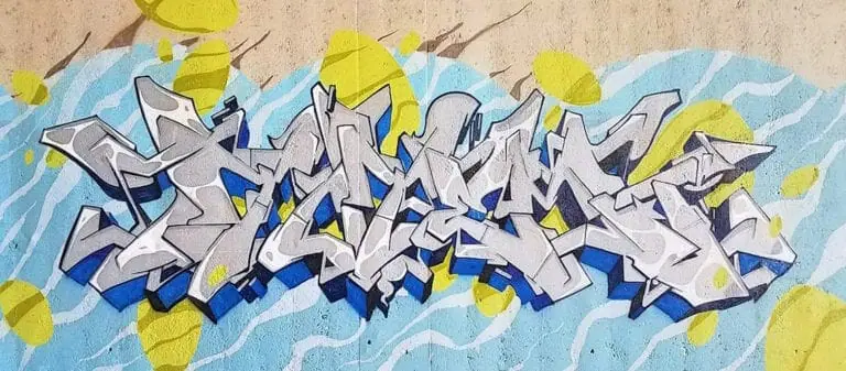 Detail Graffiti Writer Artist Nomer 22