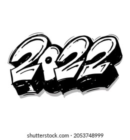 Detail Graffiti Writing Numbers Nomer 37